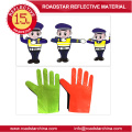 Tráfico seguridad PVC guantes reflectantes